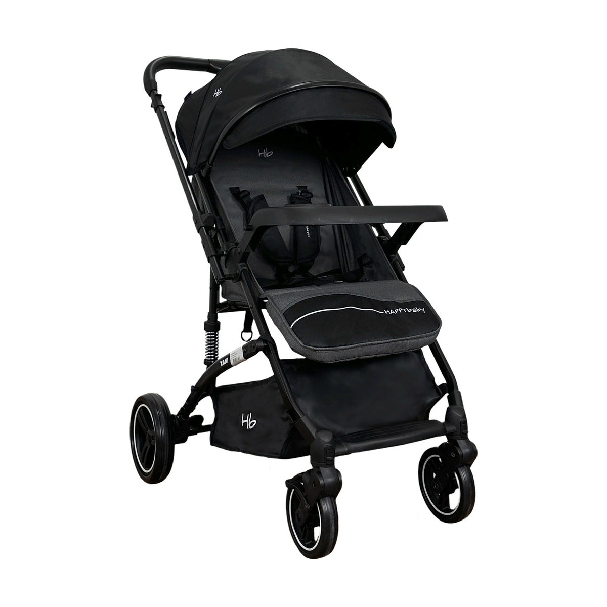 Coche Paseador Reversible Xani Negro Happy Baby 