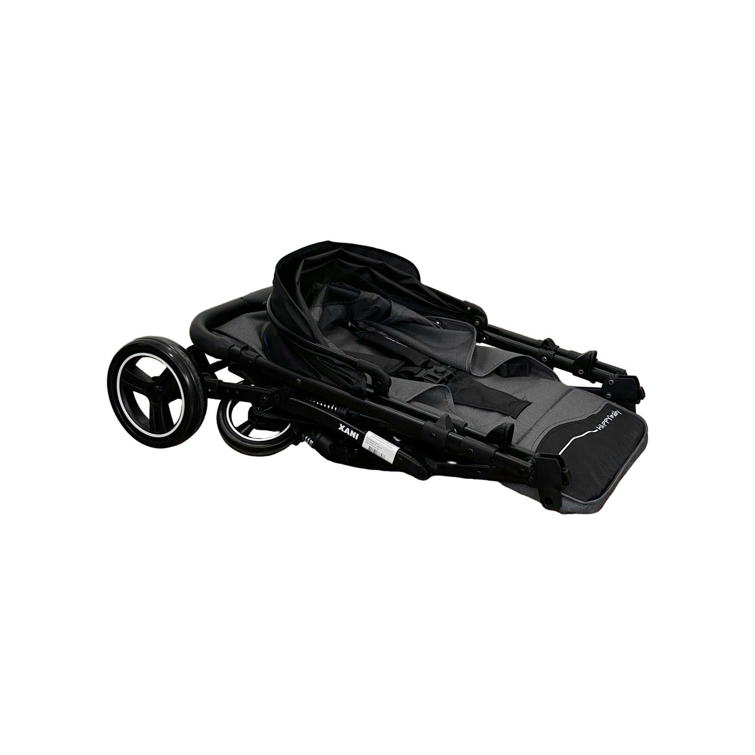 Coche Paseador Reversible Xani Negro Happy Baby Plegado