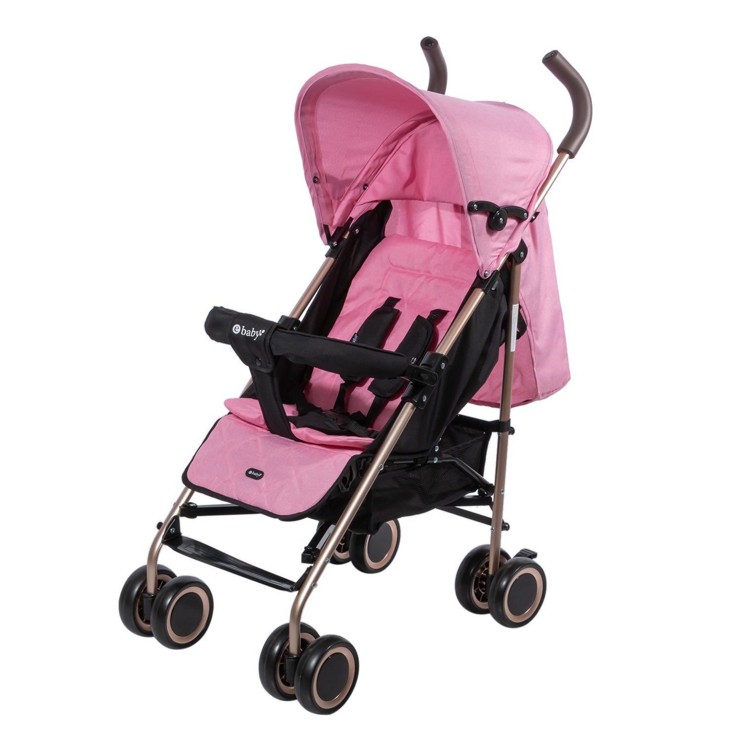 Coche Paseador Travis Rosa Ebaby®