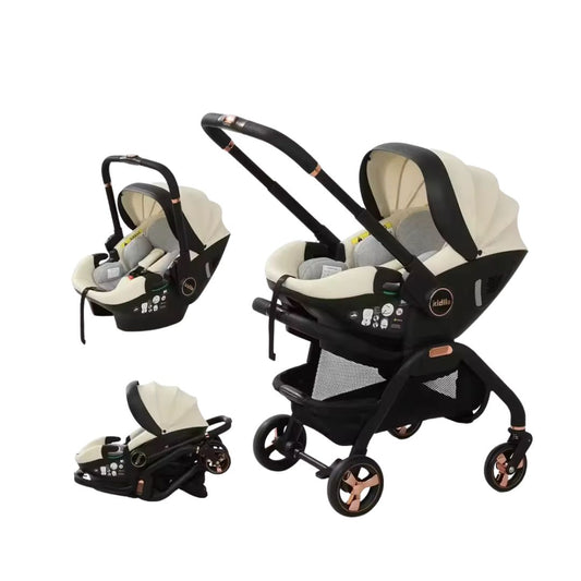 Coche Premium 3 en 1 360° Beige Kidilo beige