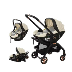 Coche Premium 3 en 1 360° Beige Kidilo beige
