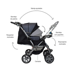 Coche Supra Negro Priori detalles