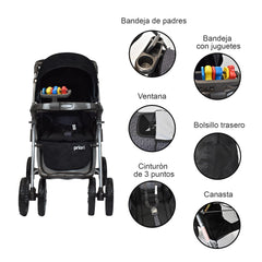 Coche Supra Negro Priori especificaciones