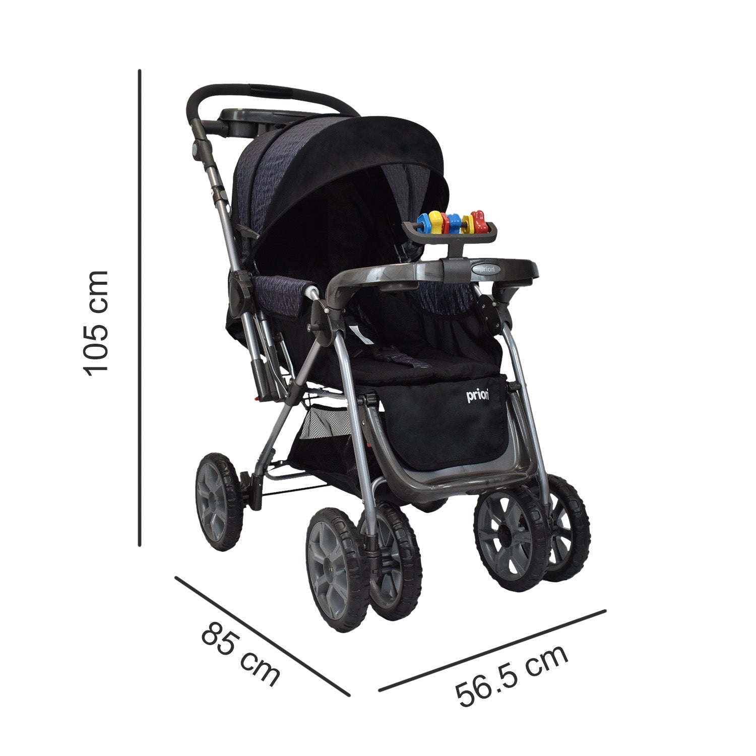 Coche Supra Negro Priori medidas