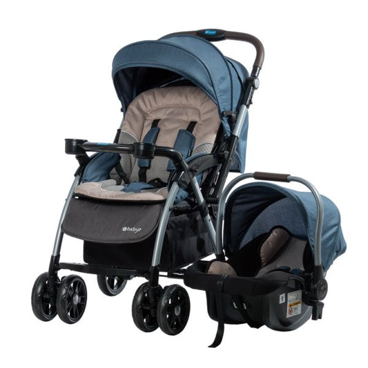 Coche Travel System Braviar Azul EB1092-1 Ebaby®