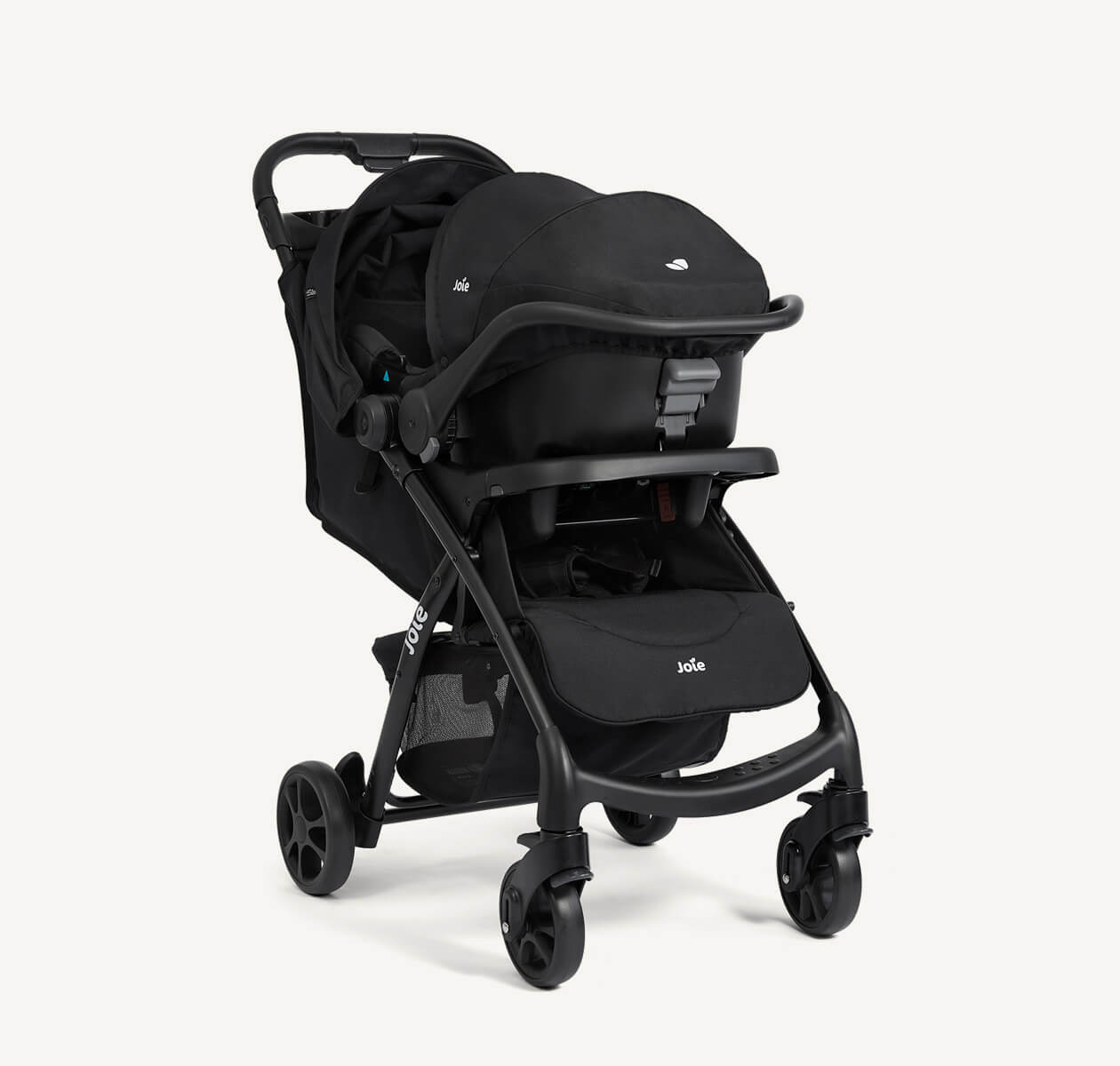 Coche Travel System Muze LX TS Juva Raven Joie™ uso