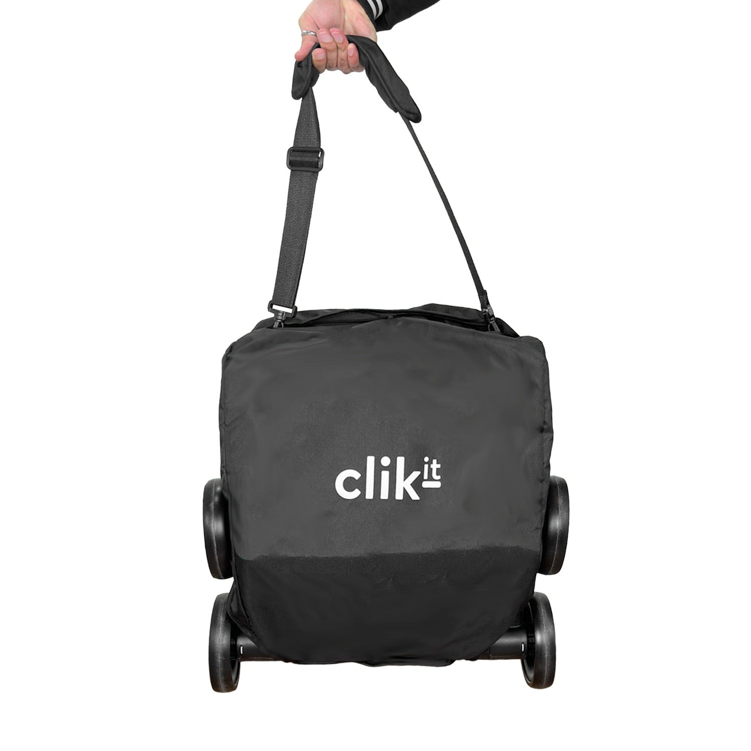 Coche Ultra Compacto Click It Negro Priori Maleta