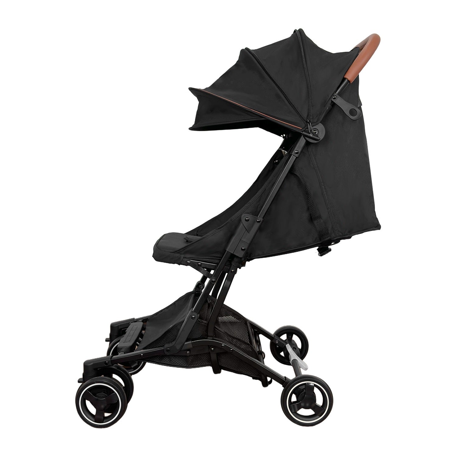 Coche Ultra Compacto Click It Negro Priori Perfil
