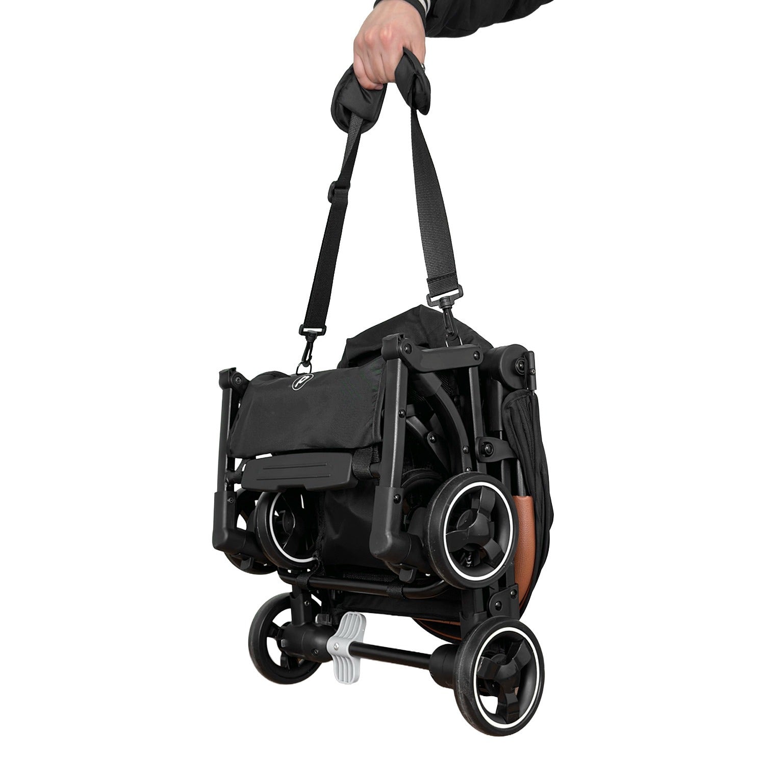 Coche Ultra Compacto Click It Negro Priori Plegado