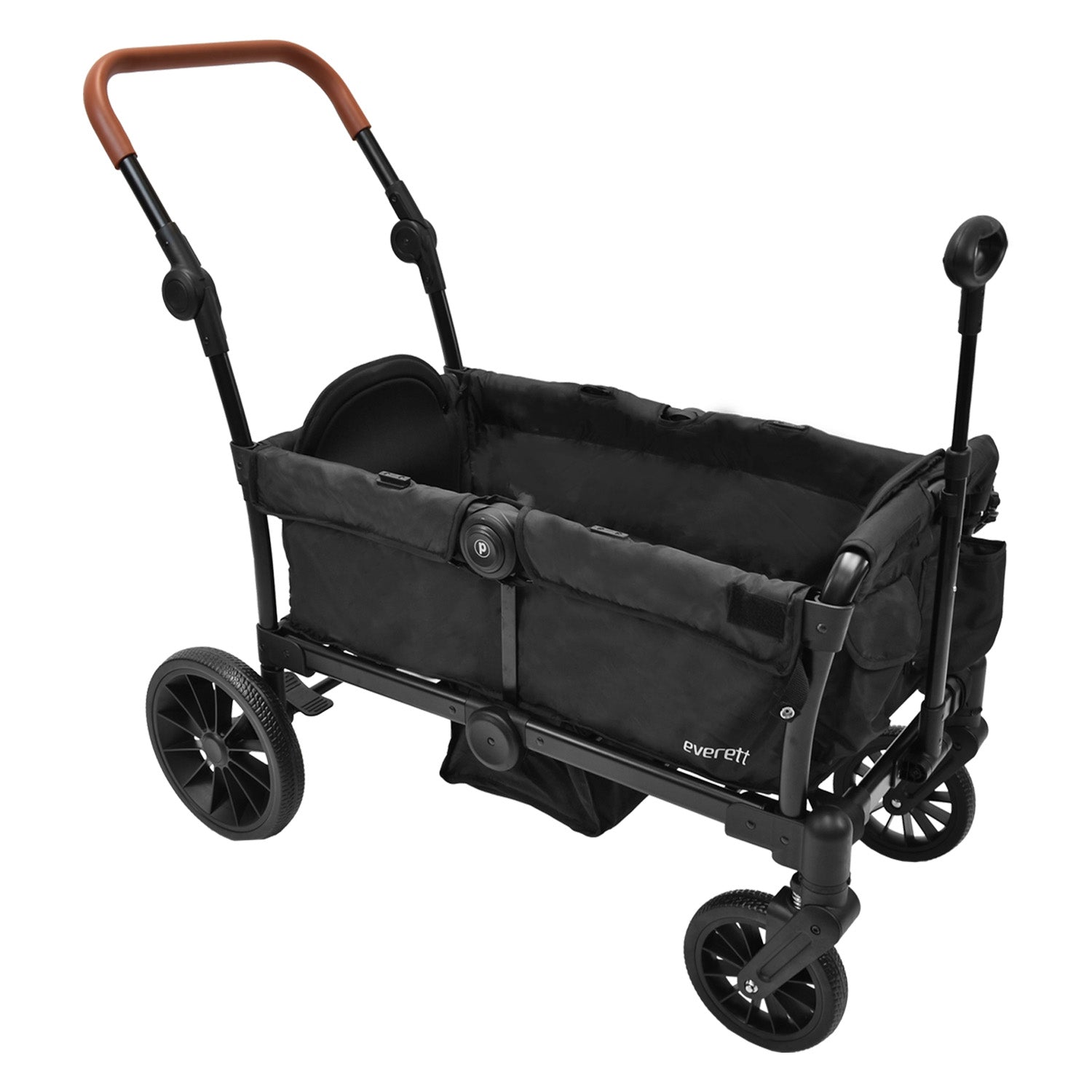 Coche Vagón Doble Everett Negro Priori DESCUBIERTO