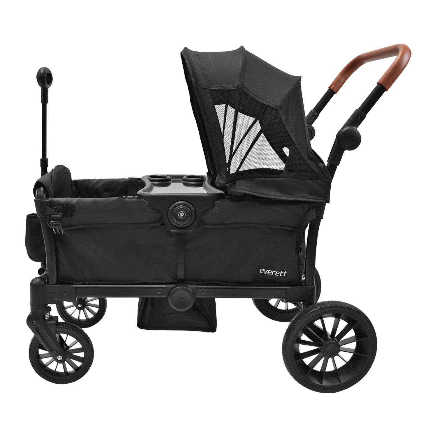 Coche Vagón Doble Everett Negro Priori DETALLES