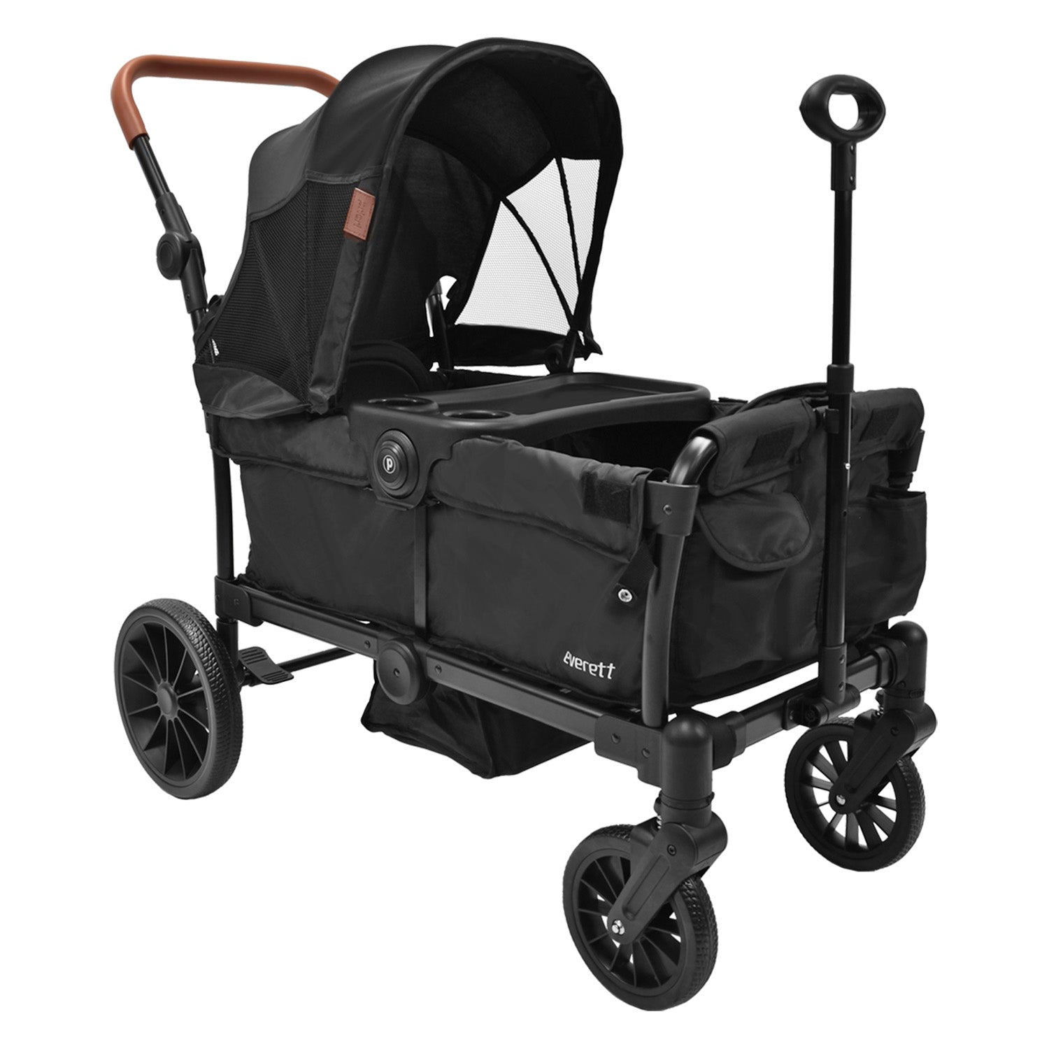 Coche Vagón Doble Everett Negro Priori USOS