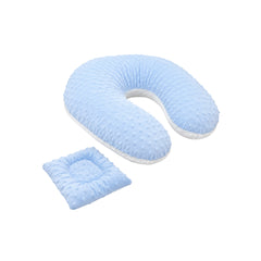 Cojín para Lactancia Burbuja con Almohada Buba azul