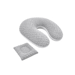 Cojín para Lactancia Burbuja con Almohada Buba gris