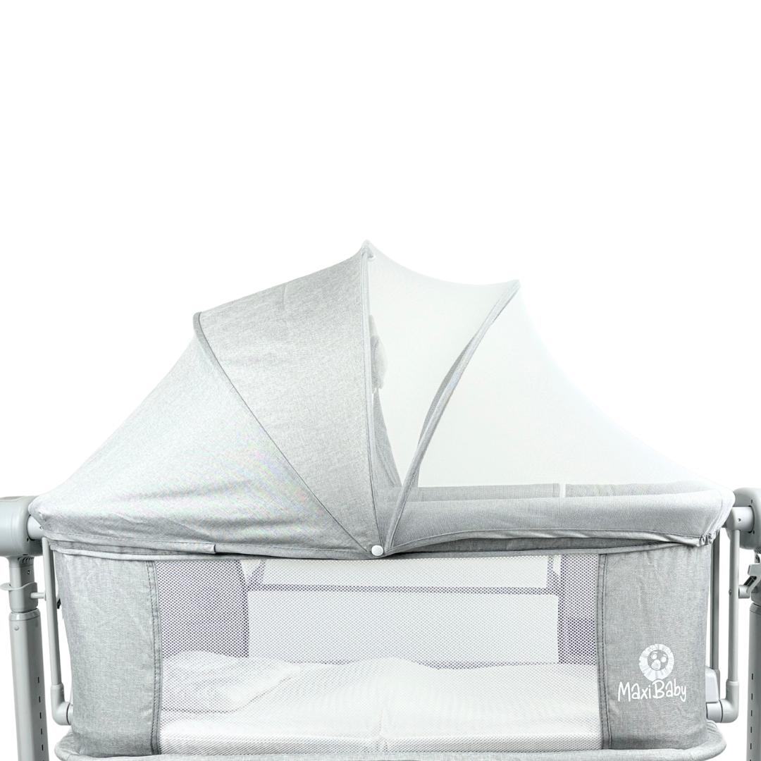 Colecho Eléctrico Delta Gris Claro De Maxibaby Detalles