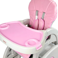 Comedor Para Bebé 2 En 1 Elefante Rosa Maxibaby Bandejas