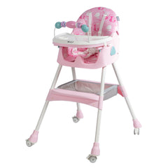 Comedor Para Bebé 2 En 1 Estampado Fucsia Dali Ebaby