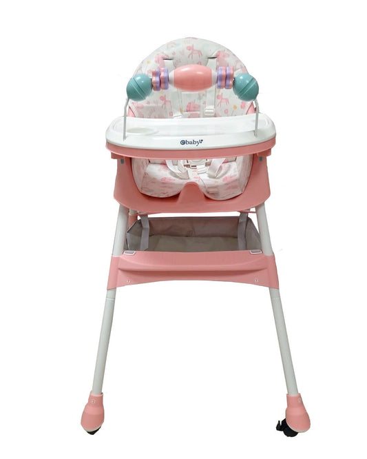 Comedor Para Bebé 2 En 1 Estampado Rosa Dali Ebaby