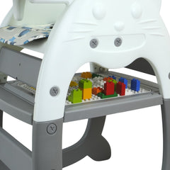 Comedor Para Bebé 2 En 1 Gris Tower Maxibaby Didáctica 