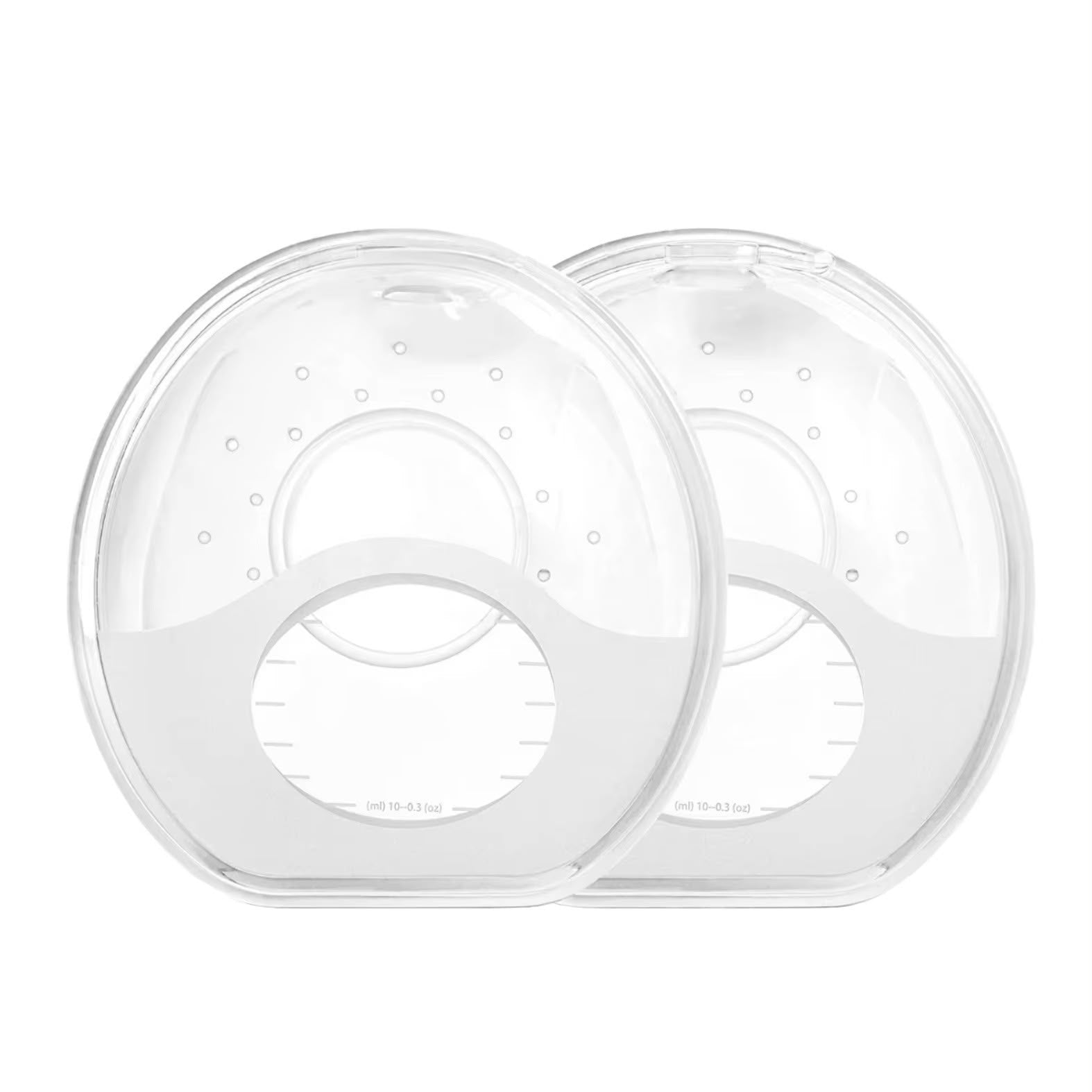 Conchas Recolectoras En Siclicona Transparente