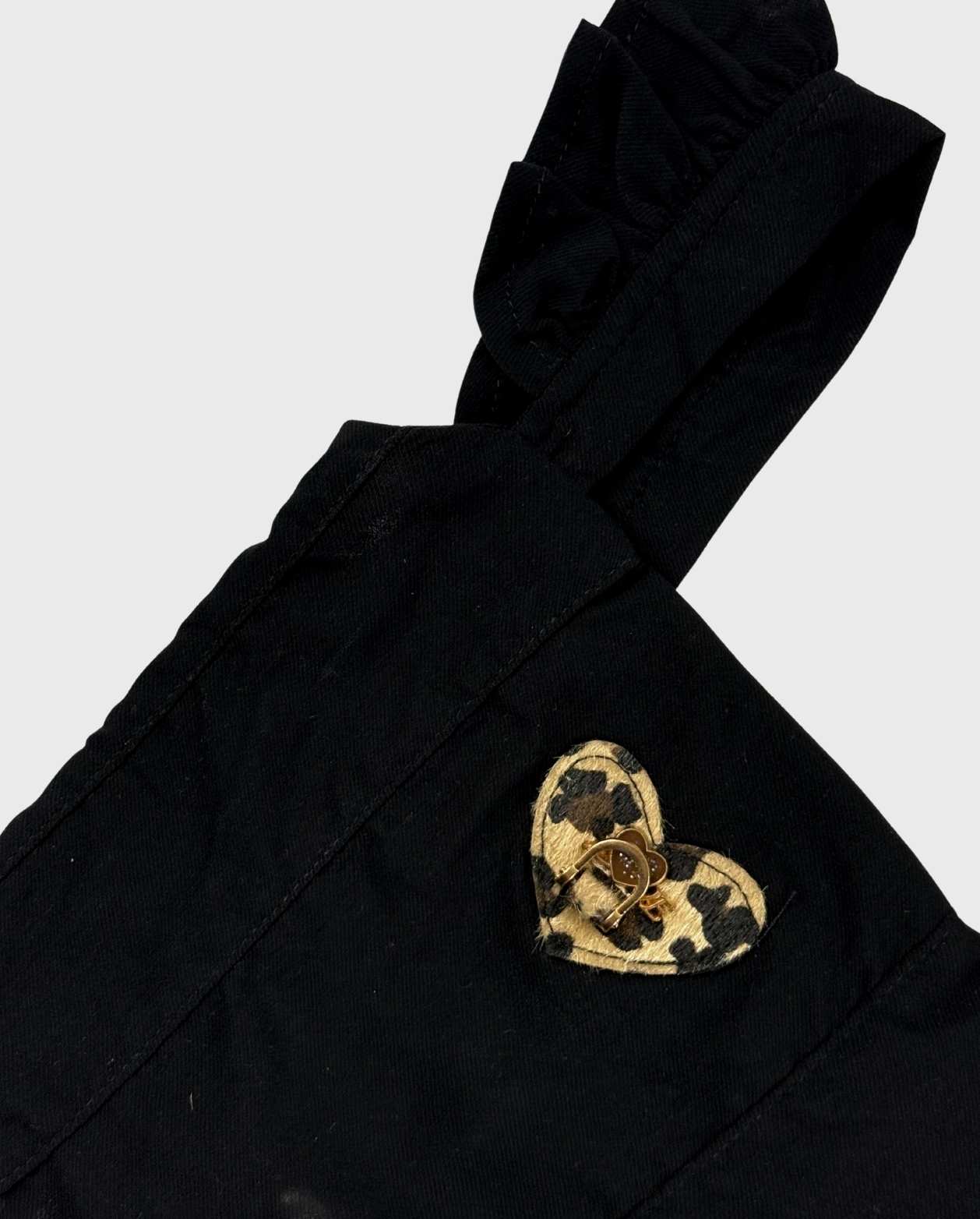 Conjunto Animal Print Falda Detalle