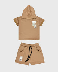 Conjunto Bermuda Deportivo Con Capota Travesuras