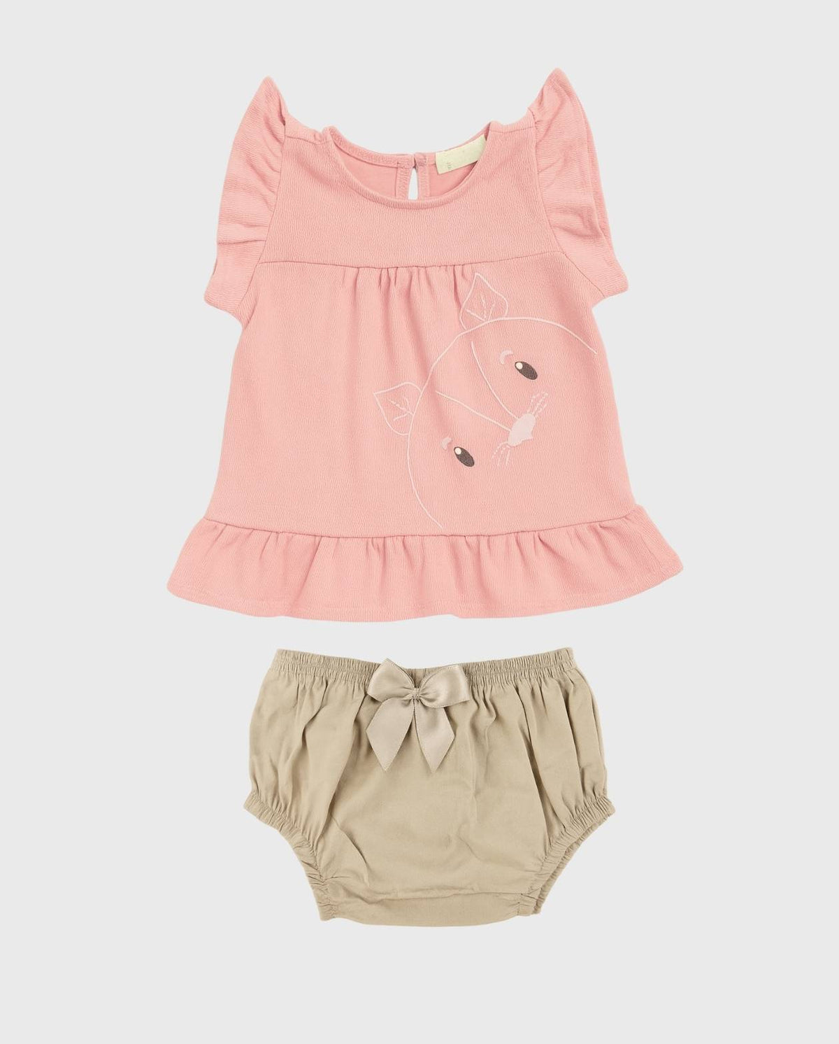 Conjunto Blusa Con Calzón Niñas