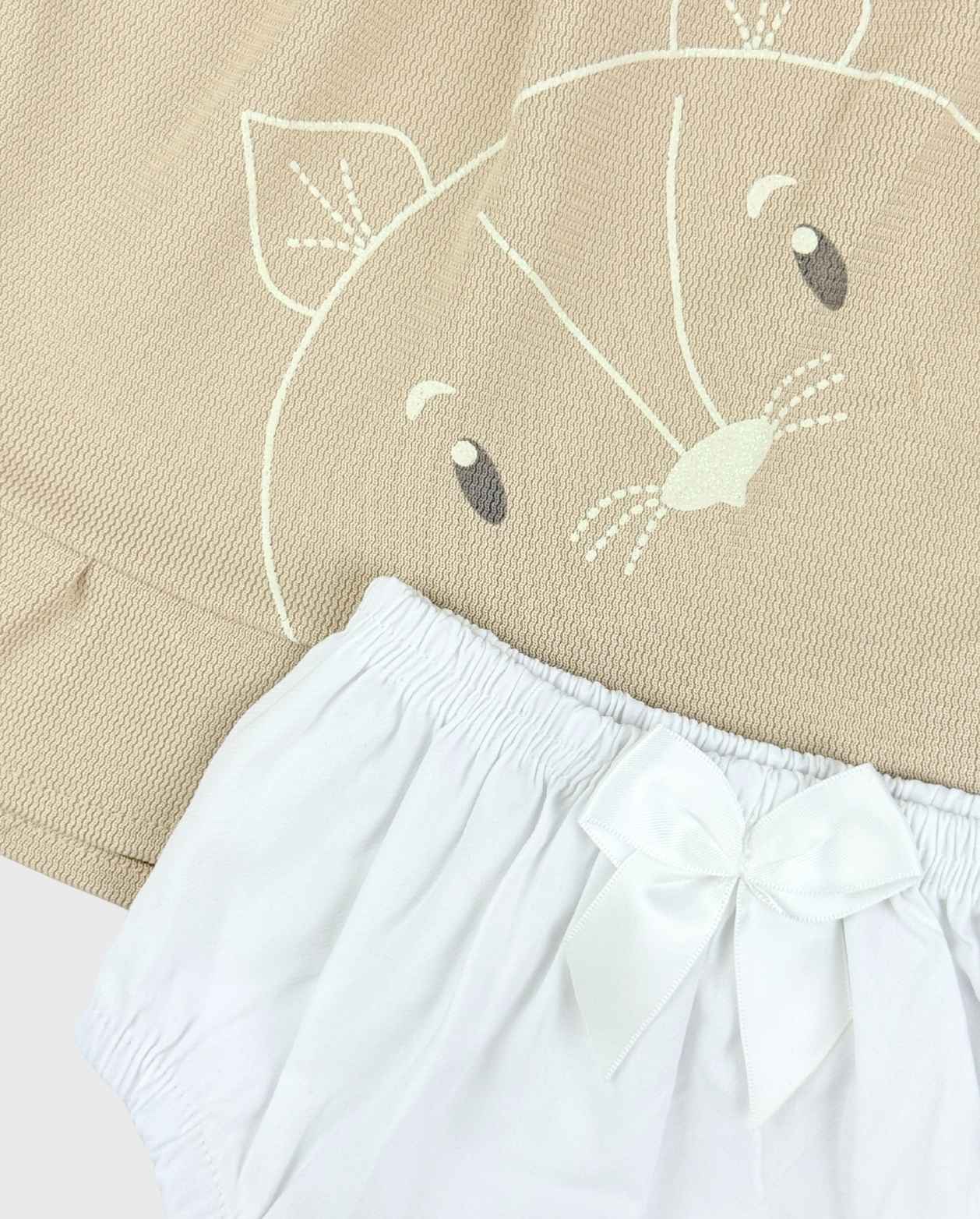 Conjunto Blusa Con Calzón Detalle