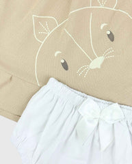 Conjunto Blusa Con Calzón Detalle