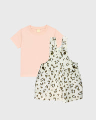 Conjunto Jardinera Animal Print