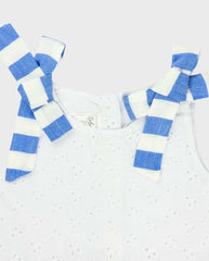 Conjunto Ojalillo Short Rayas Niñas