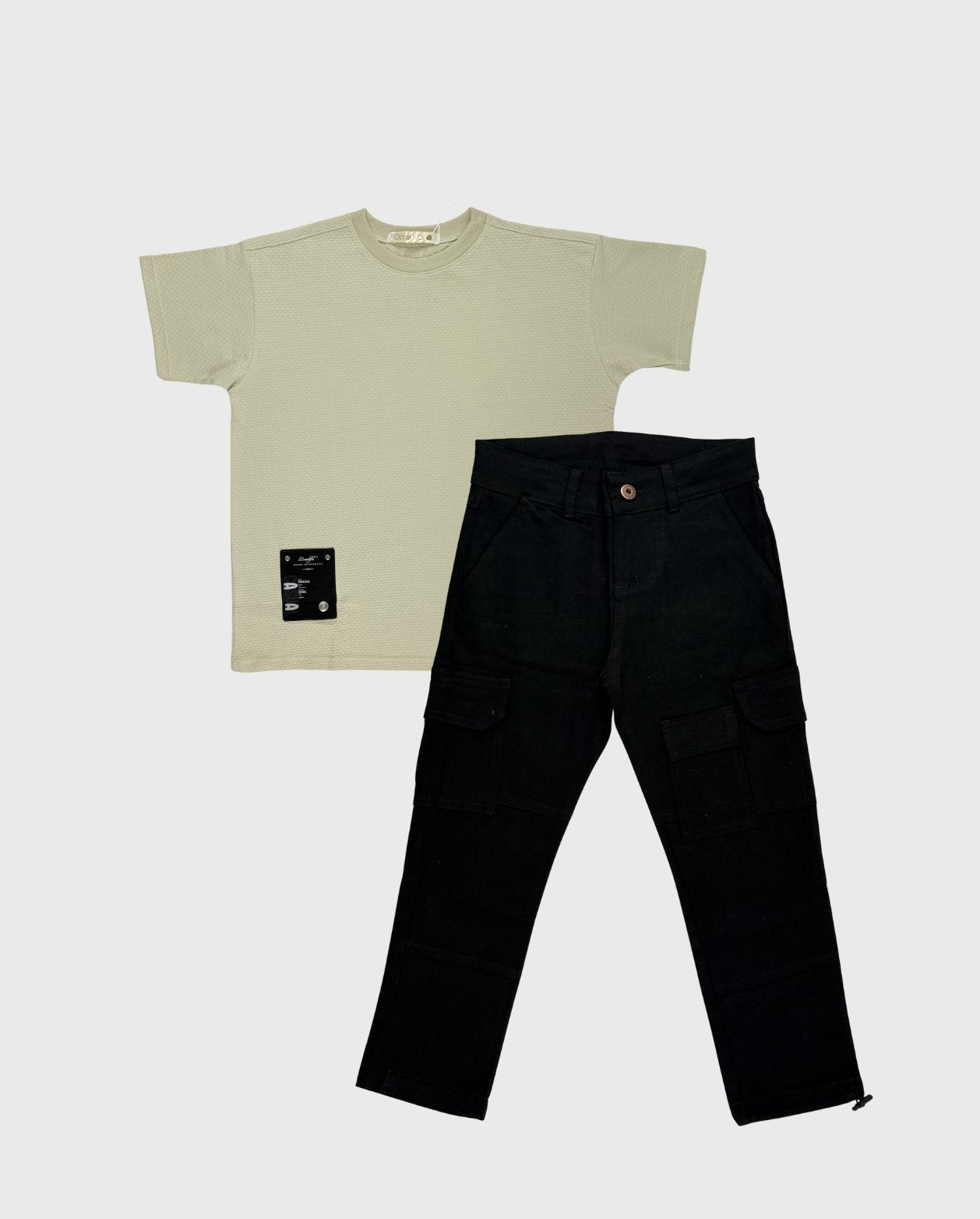 Conjunto Oversize Cargo oliva