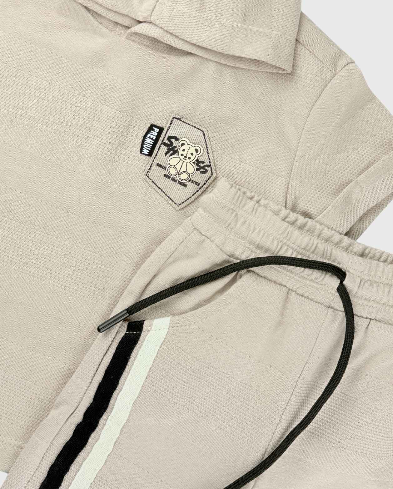 Conjunto Pantalón Jogger Oso Detalles