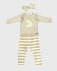 Conjunto Pantalón Rayado Conejo