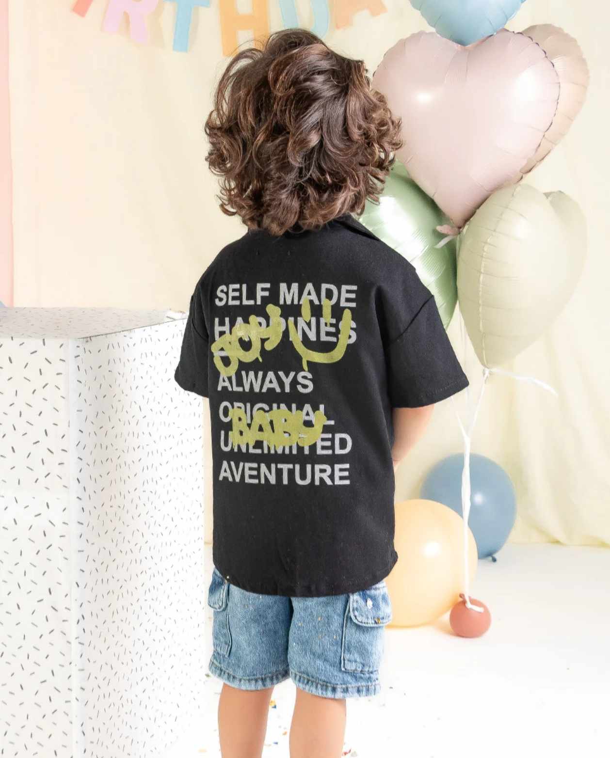 Conjunto 3 Piezas Bermuda Letras Moderno