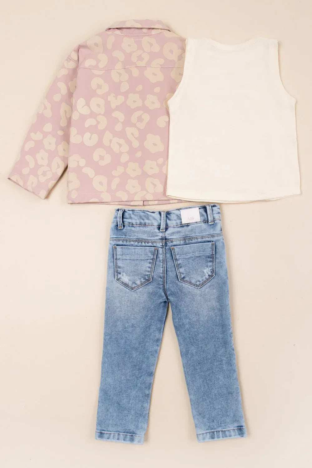 Conjunto 3 Piezas Chaqueta Animal Print