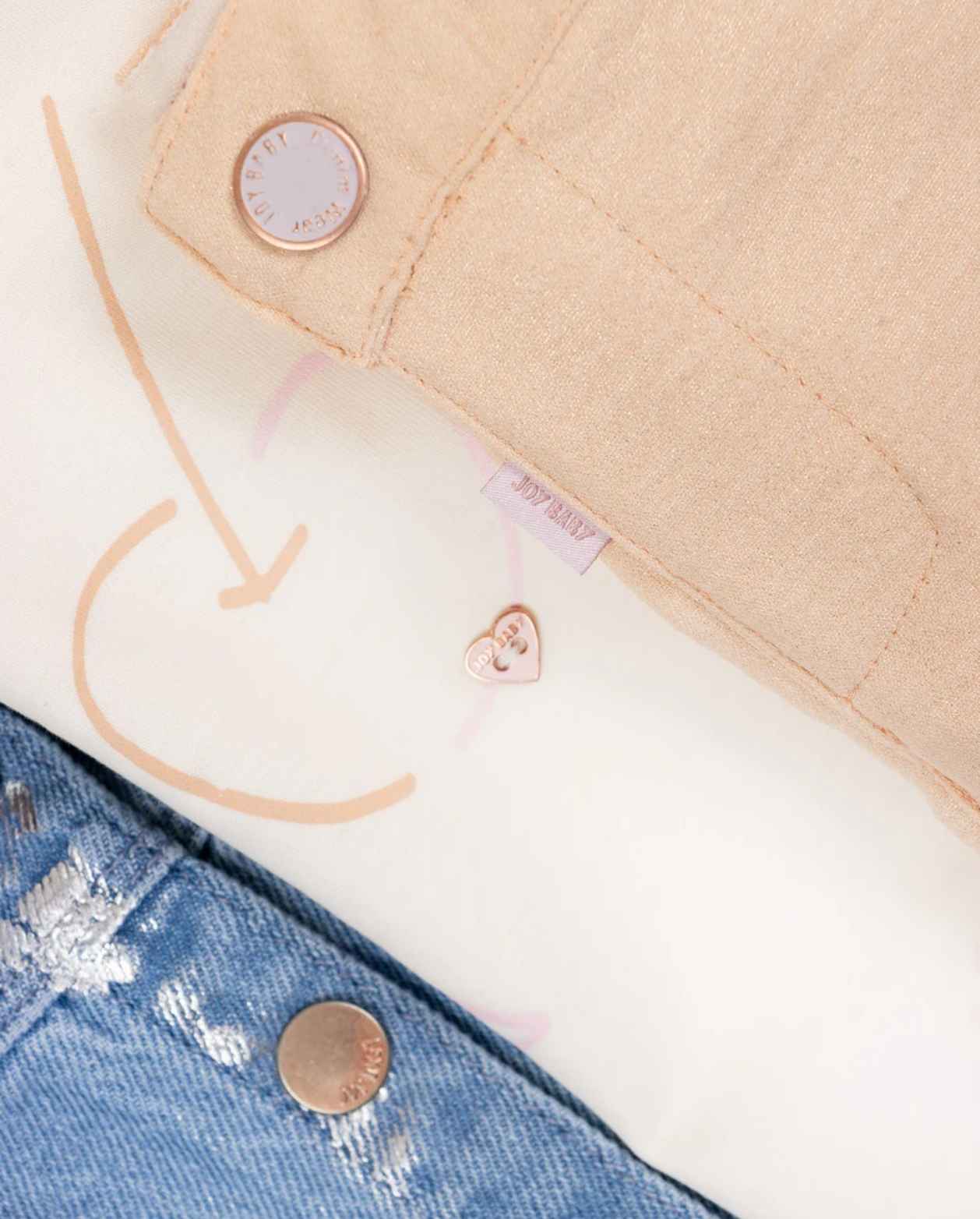 Conjunto 3 Piezas Falda Brillos Cerezas Diseño