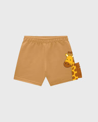 Conjunto Bermuda Jirafa Wild Navy Kyly detalle
