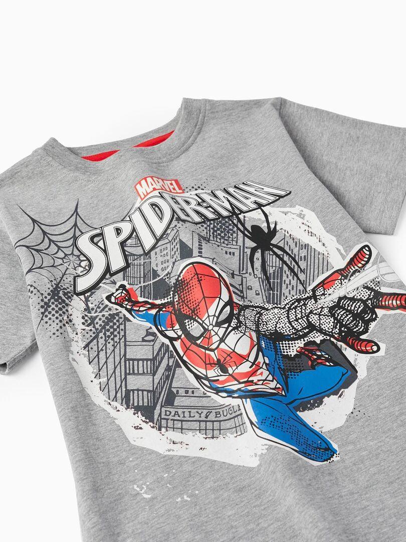 Conjunto Bermuda Spiderman Zippy detalle