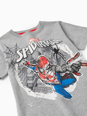 Conjunto Bermuda Spiderman Zippy detalle