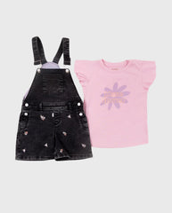 Conjunto Braga Bordado Love Flower