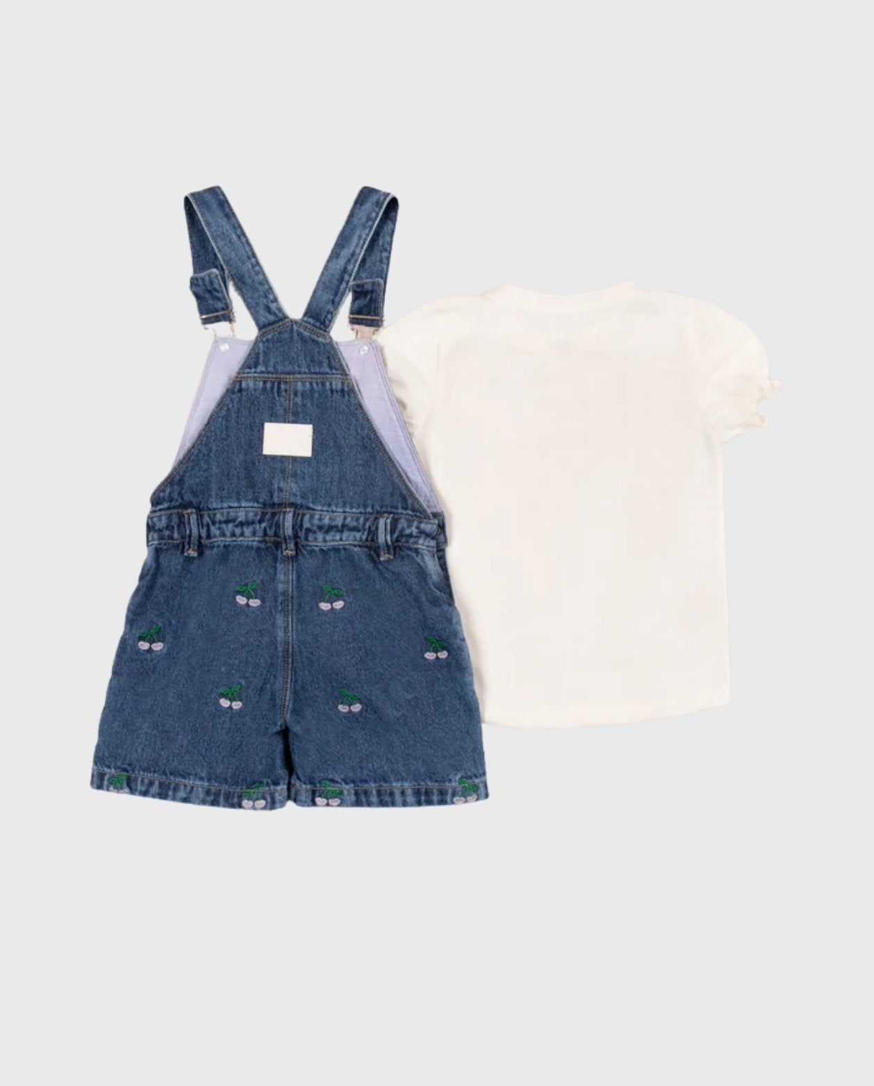 Conjunto Braga Denim Cerezas Cutie
