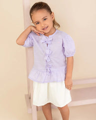 Conjunto Falda y Blusa Lazo Modelo