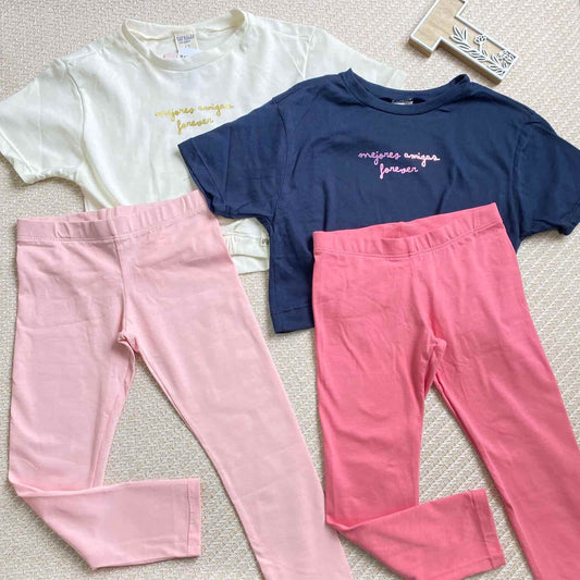 Conjunto Leggings Mejores Amigas Color Surtido