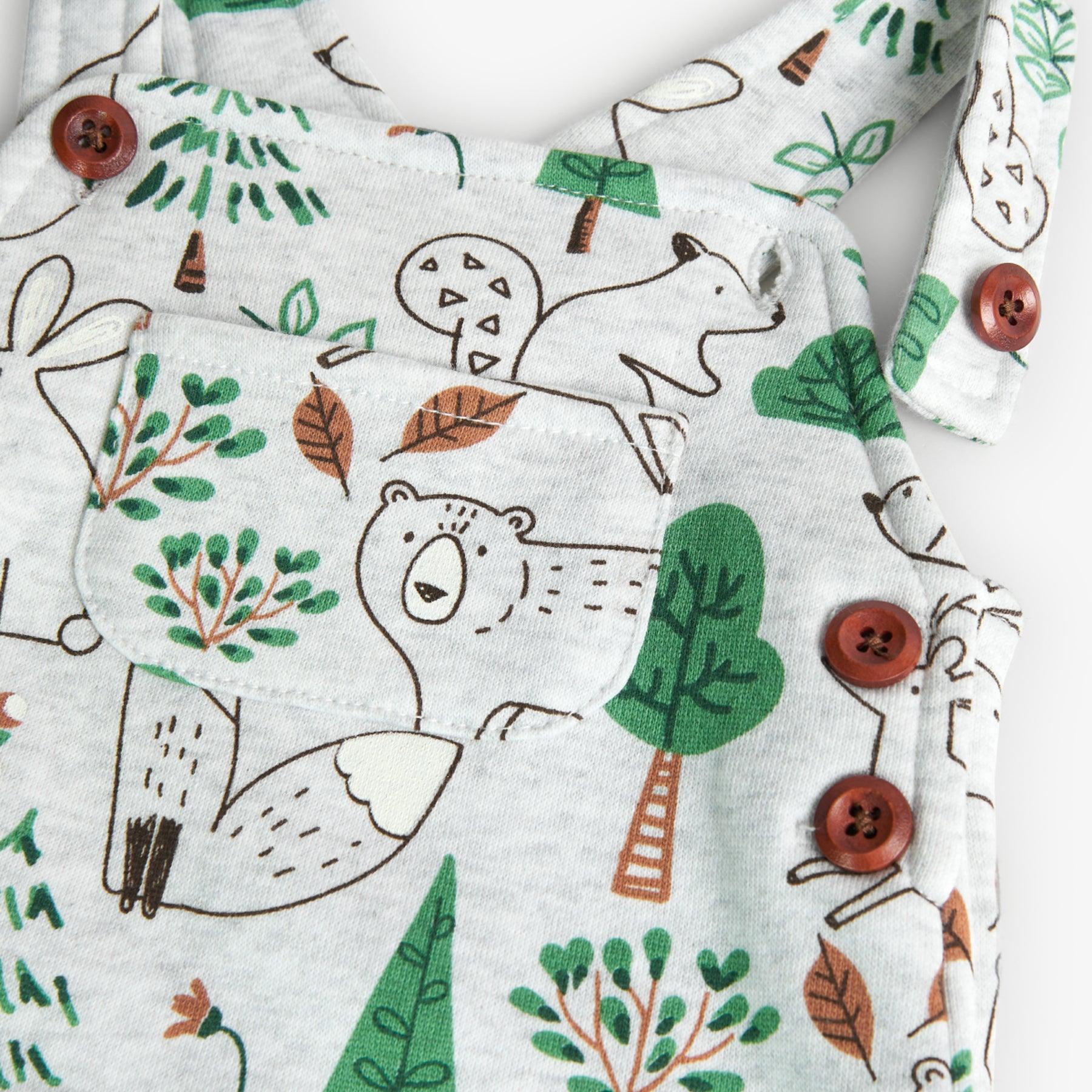 Conjunto Overol Bosque Verde Boboli ajustable