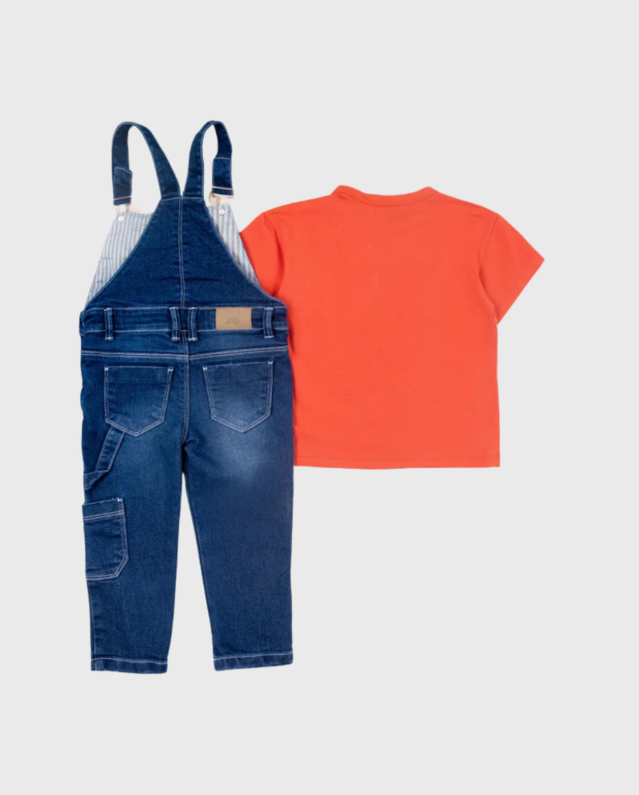 Conjunto Overol Denim Cangrejo Niños