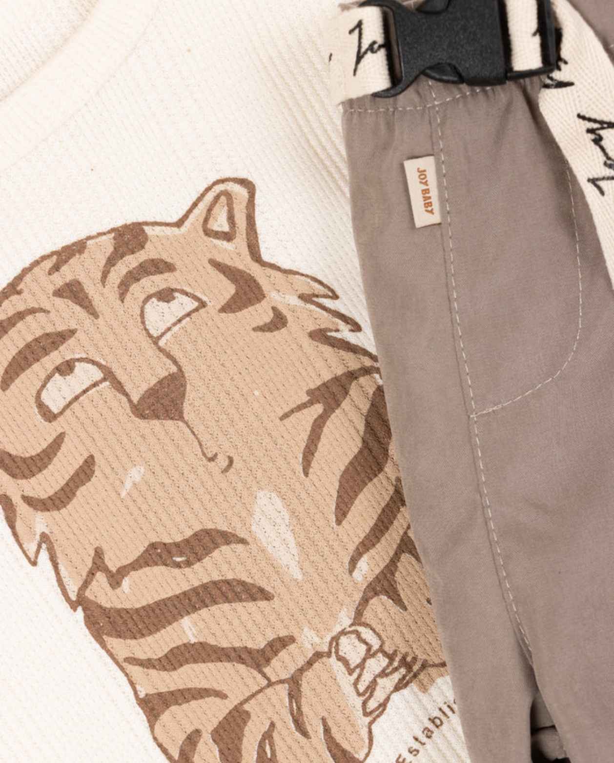 Conjunto Pantalón Cargo Tigre Textura