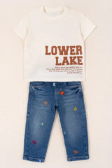 Conjunto Pantalón Lower Lake beige