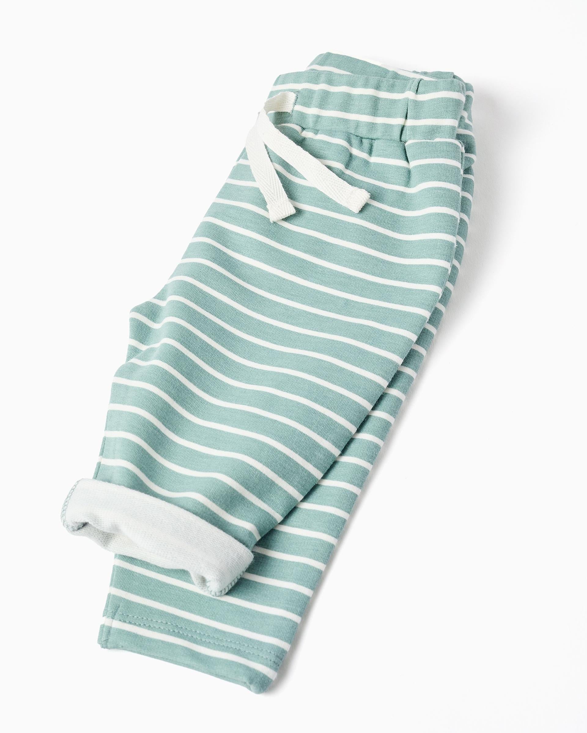 Conjunto Pantalón Rayas Tigger Verde Zippy estilo