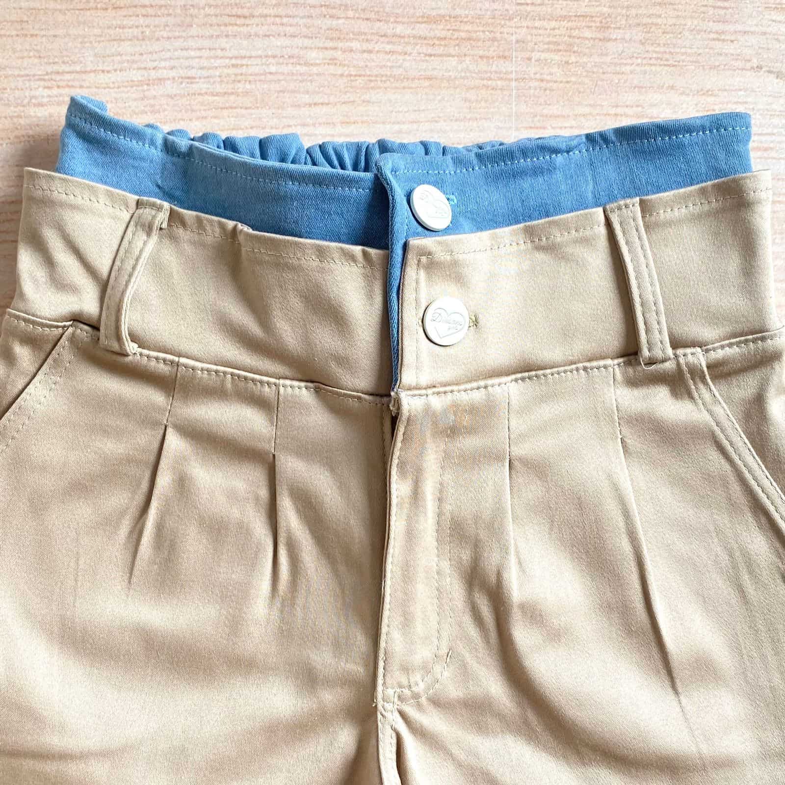 Conjunto Pantalon Doble Pretina detalle